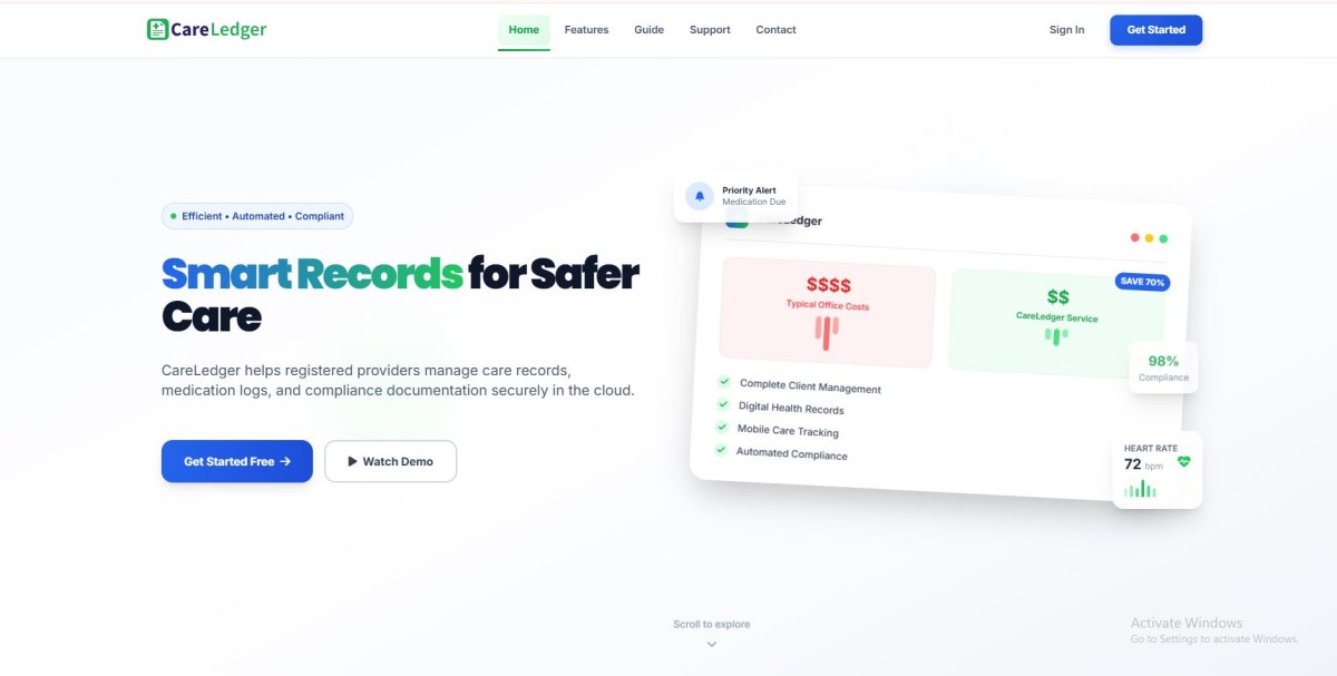 Smart Records for Safer Care