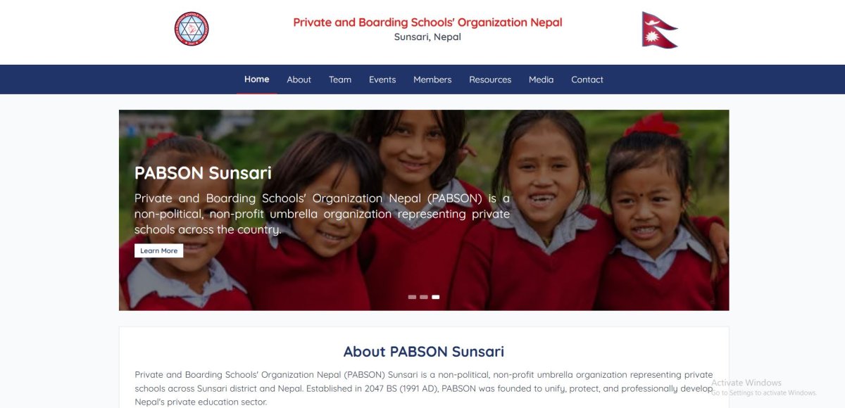 Private and Boarding Schools' Organization Nepal Sunsari, Nepal