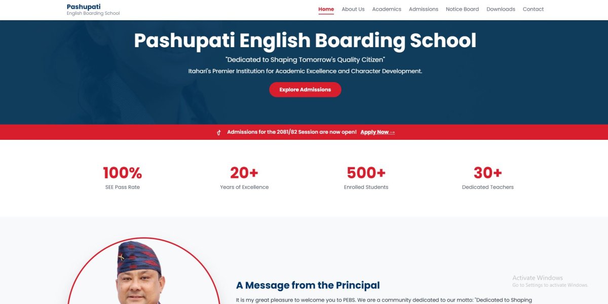 Pashupati English Boarding School